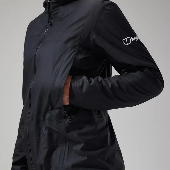 Waterproof Women Berghaus MTN Guide Hyper Alpha Jacket 8211 Black