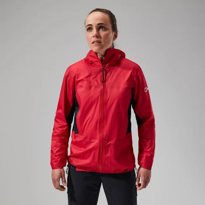 Waterproof Women Berghaus MTN Guide Hyper Alpha Jacket 8211 RedBlack