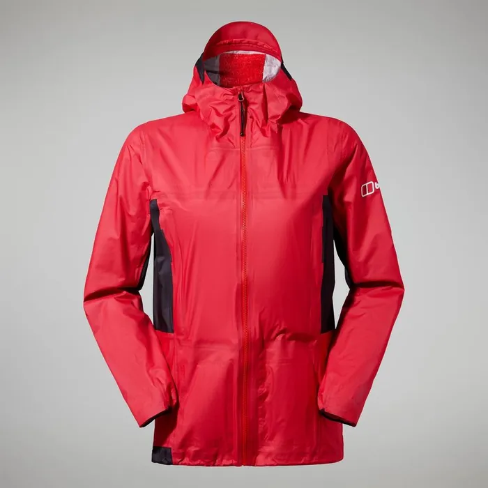 Waterproof Women Berghaus MTN Guide Hyper Alpha Jacket 8211 RedBlack