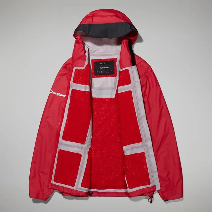Waterproof Women Berghaus MTN Guide Hyper Alpha Jacket 8211 RedBlack