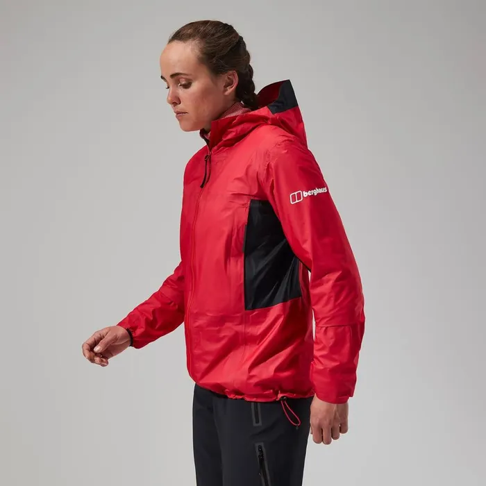 Waterproof Women Berghaus MTN Guide Hyper Alpha Jacket 8211 RedBlack