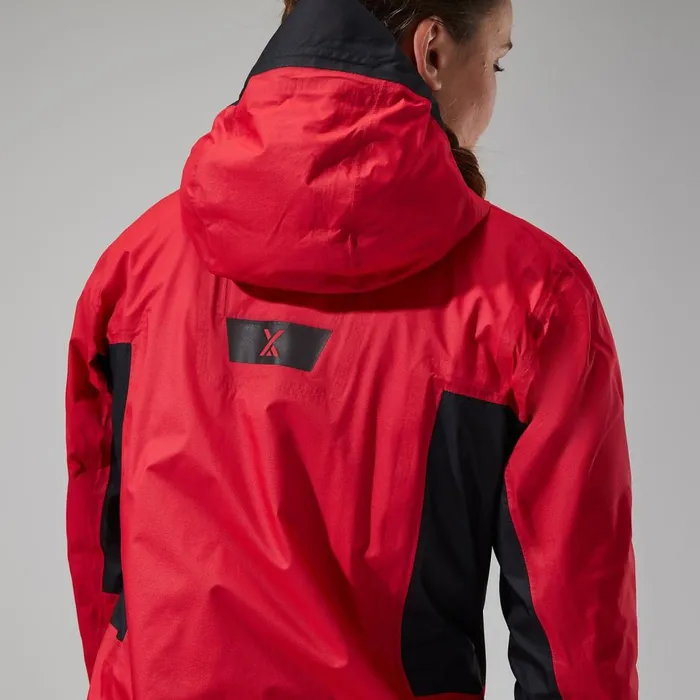 Waterproof Women Berghaus MTN Guide Hyper Alpha Jacket 8211 RedBlack