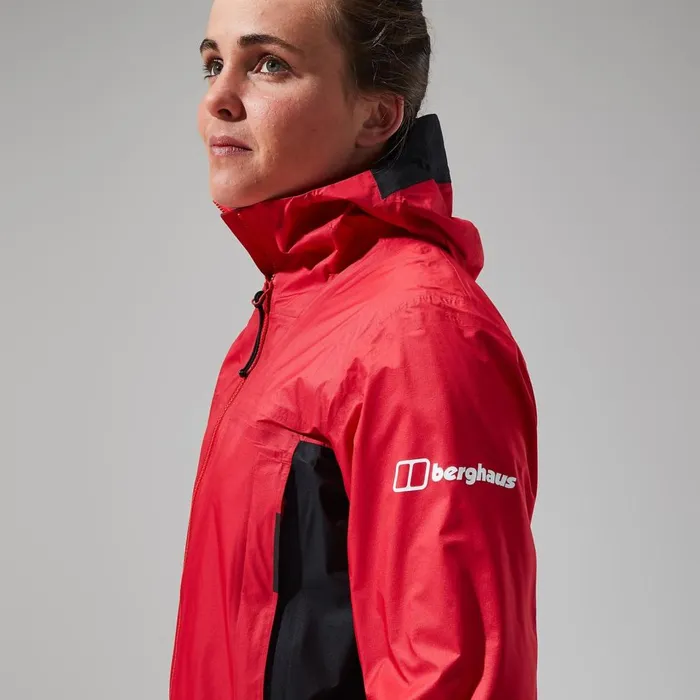 Waterproof Women Berghaus MTN Guide Hyper Alpha Jacket 8211 RedBlack