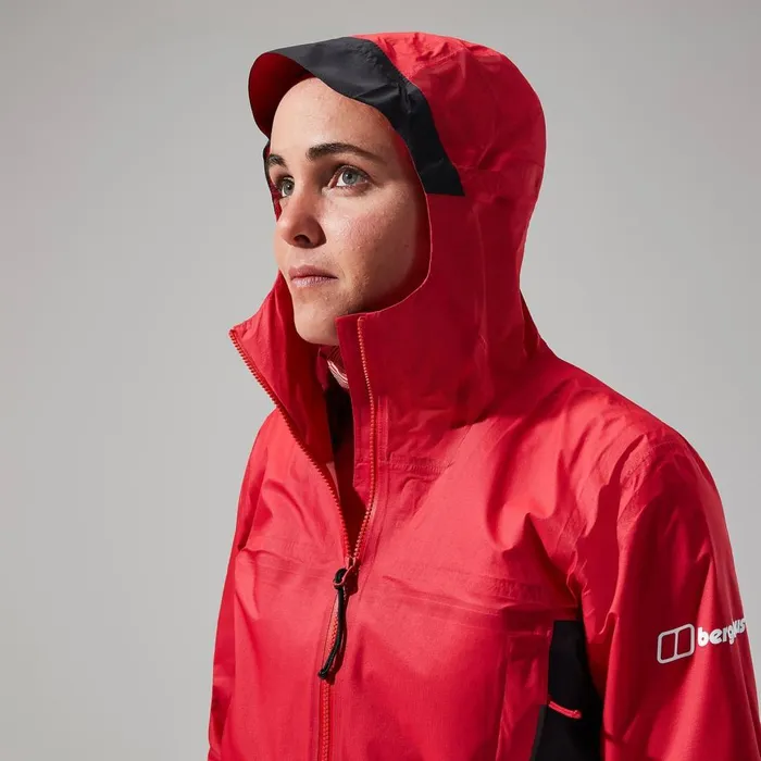 Waterproof Women Berghaus MTN Guide Hyper Alpha Jacket 8211 RedBlack