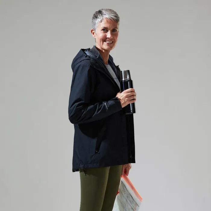Waterproof Women Berghaus Nalleru Gemini 3in1 Jacket 8211 Black