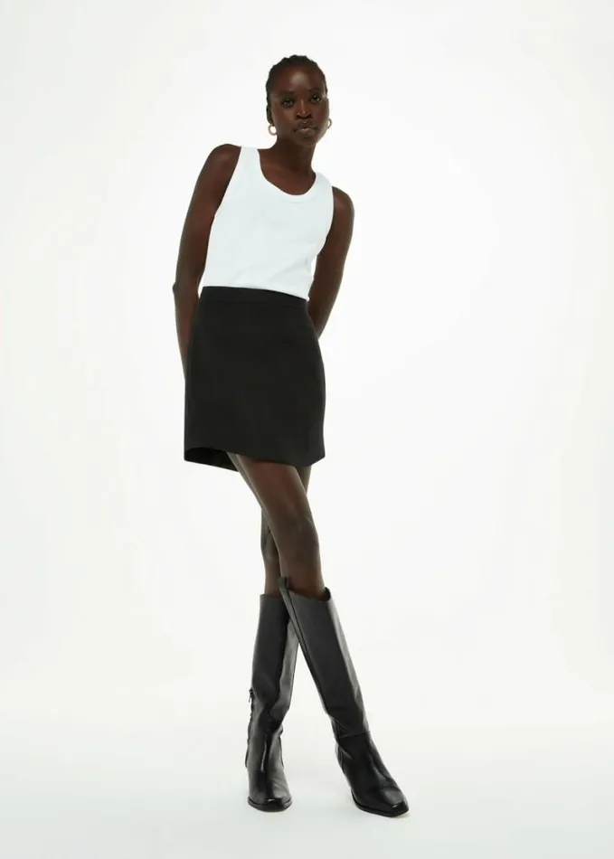 Whistles Asa Western Boot Black Women Boots