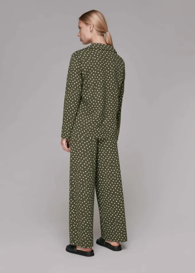 Whistles Irregular Spot Print Pyjamas Multicolour Women Pajamas