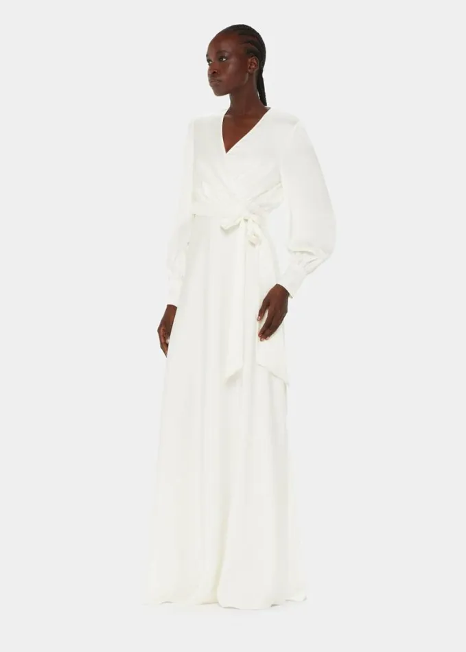 Whistles Lilly Bridal Cover Up Ivory Women Wedding Dresses