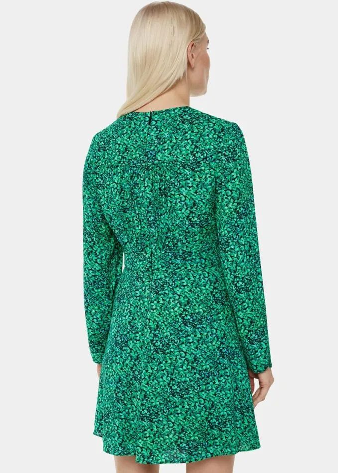 Whistles Petite Dappled Floral Lori Dress Greenmulti Women Petite Dresses and Jumpsuits Whistles Petite Dappled Floral Lori Dress Greenmulti Women Petite Dresses and Jumpsuits