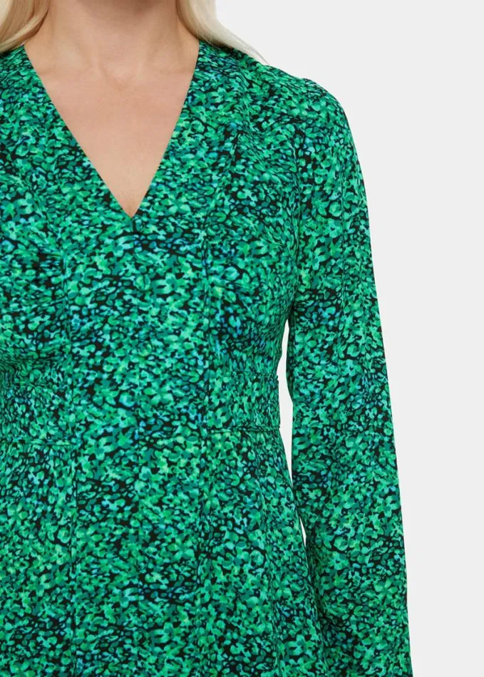 Whistles Petite Dappled Floral Lori Dress Greenmulti Women Petite Dresses and Jumpsuits Whistles Petite Dappled Floral Lori Dress Greenmulti Women Petite Dresses and Jumpsuits