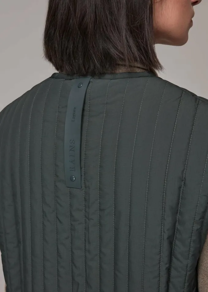 Whistles Rains Liner Vest Grey Women Coats and Jackets