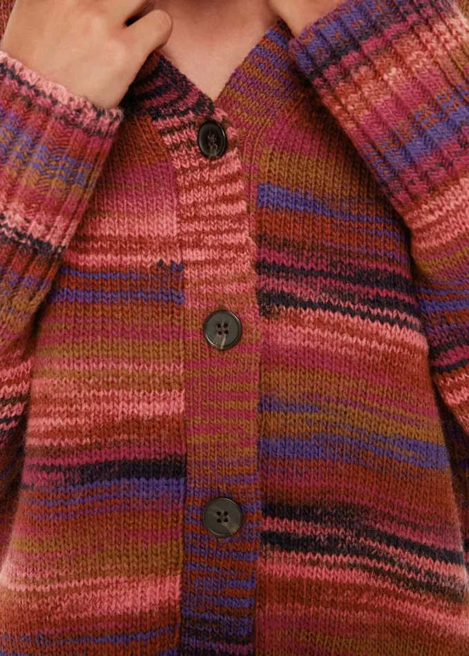 Whistles Space Dye Cardigan Multicolour Women Sweaters and Cashmere