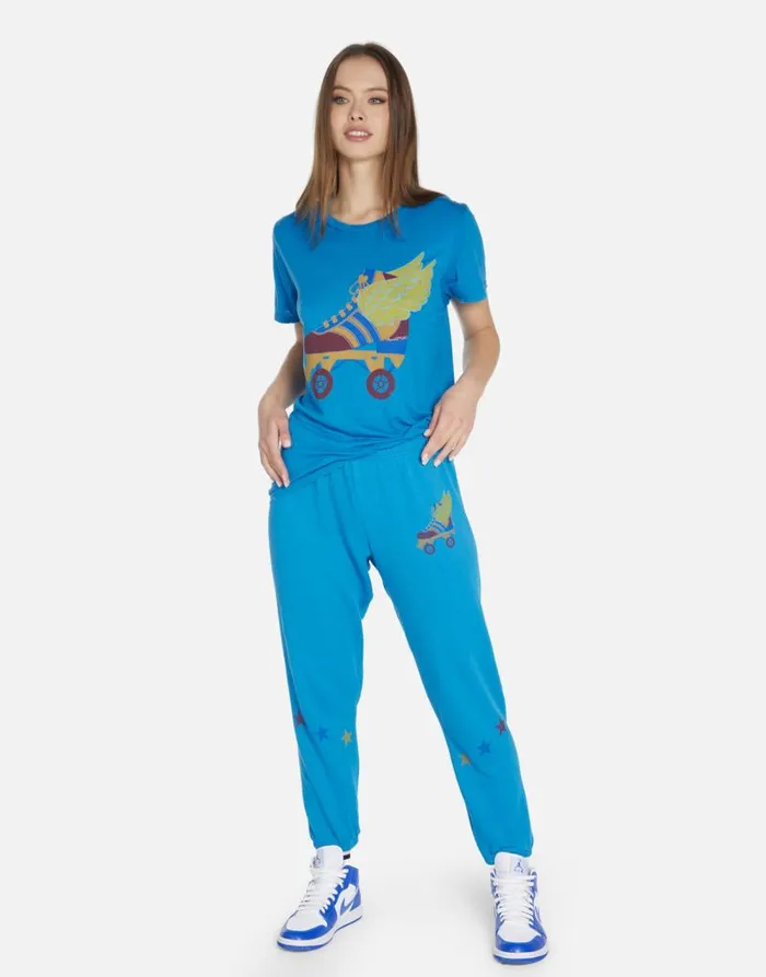 Wolf Retro Skate Mediterranean Women Lauren Moshi Short Sleeve