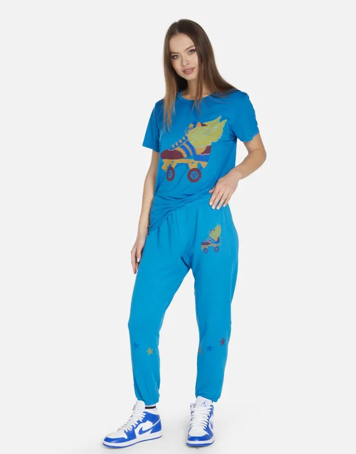 Wolf Retro Skate Mediterranean Women Lauren Moshi Short Sleeve