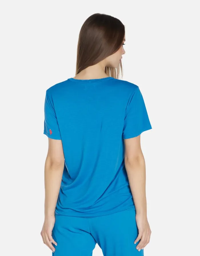 Wolf Retro Skate Mediterranean Women Lauren Moshi Short Sleeve