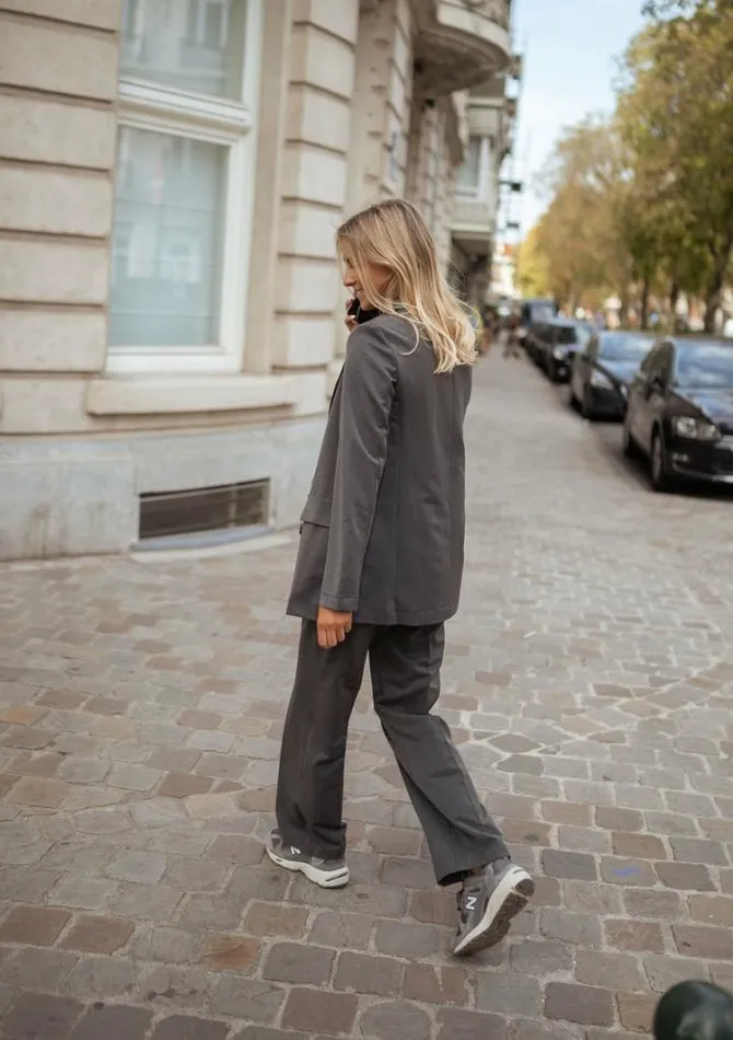 Women039s Clothing Blazers Easy Clothes Grey Amel Blazer