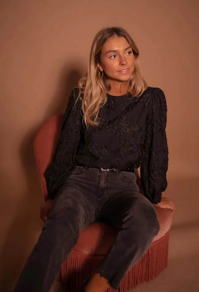 Women039s Clothing Blouses Easy Clothes Black Amina Blouse