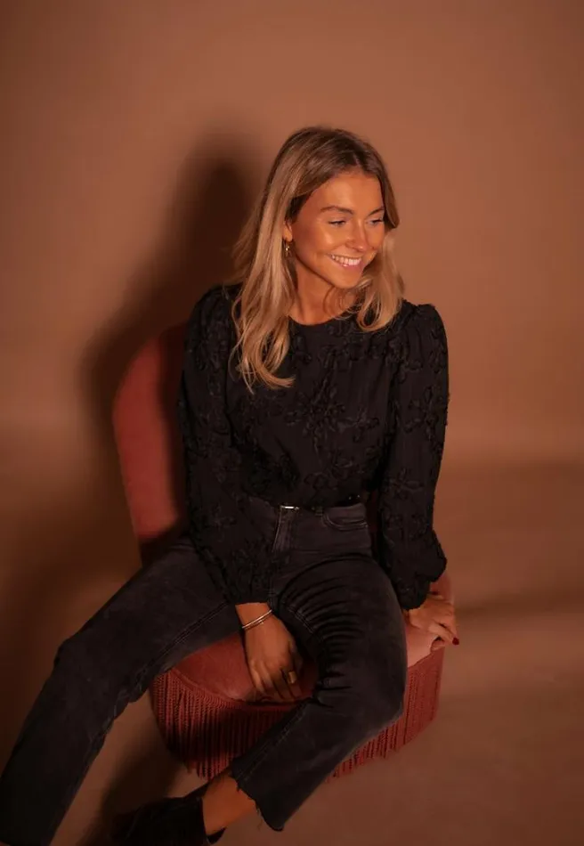 Women039s Clothing Blouses Easy Clothes Black Amina Blouse