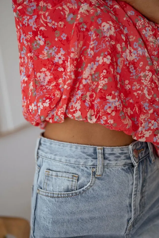 Women039s Clothing Blouses Easy Clothes Floral Coral Doma Blouse