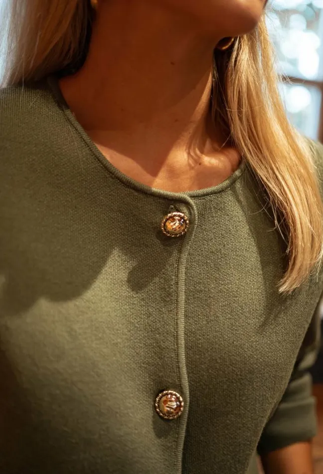 Women039s Clothing Cardigans Easy Clothes Khaki Siana Cardigan