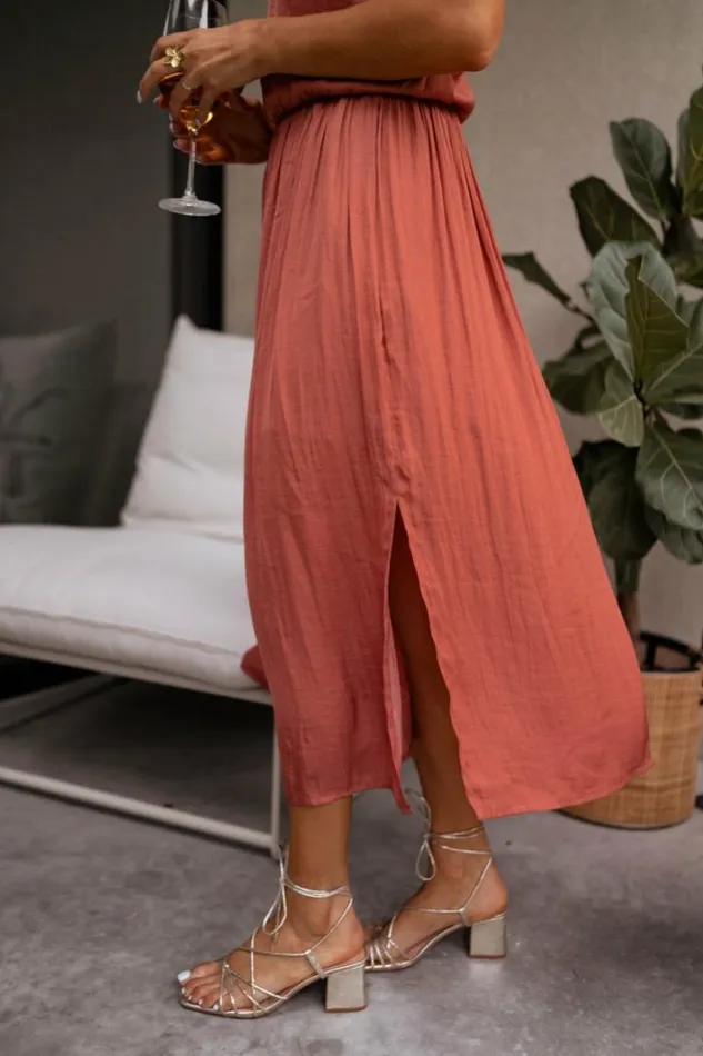 Women039s Clothing Dresses Easy Clothes Brick Dalie Dress Brick