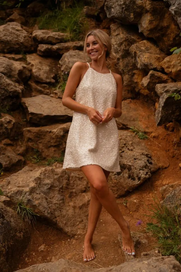 Women039s Clothing Dresses Easy Clothes Ecru Celeste Dress Women039s Clothing Dresses Easy Clothes Ecru Celeste Dress