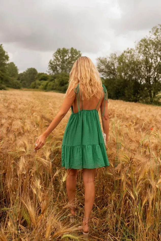 Women039s Clothing Dresses Easy Clothes Green Cecile Dress Green