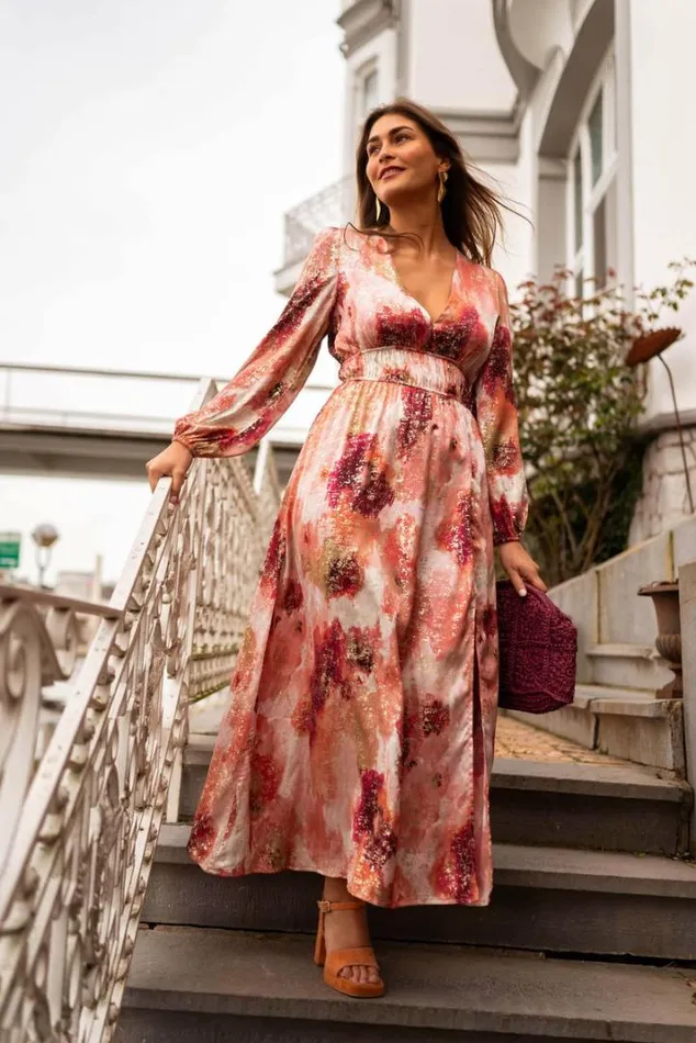 Women039s Clothing Dresses Easy Clothes Pink And Orange Sylva Maxi Dress Pinkorange Women039s Clothing Dresses Easy Clothes Pink And Orange Sylva Maxi Dress Pinkorange