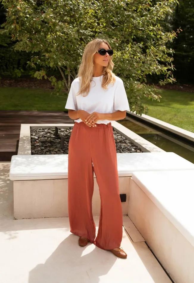 Women039s Clothing Pants and Jeans Easy Clothes Brick Rafael Pants Brick
