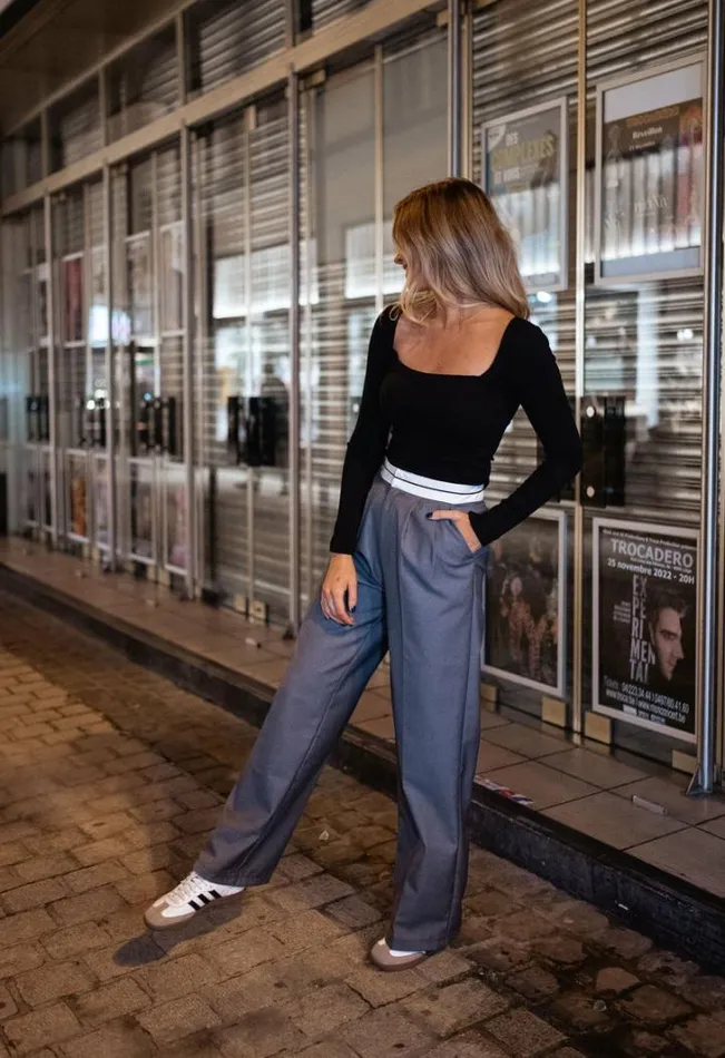Women039s Clothing Pants and Jeans Easy Clothes Grey Charles Pants