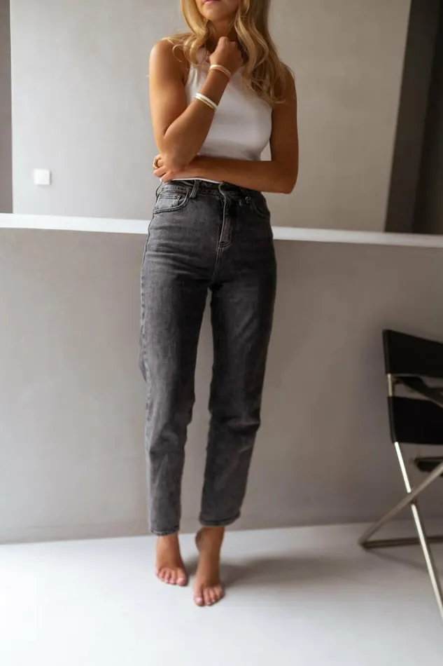 Women039s Clothing Pants and Jeans Easy Clothes Grey Solan Jeans Grey Women039s Clothing Pants and Jeans Easy Clothes Grey Solan Jeans Grey