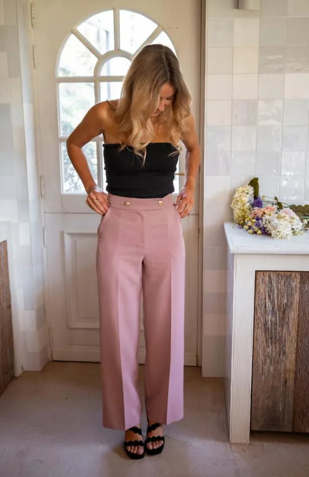 Women039s Clothing Pants and Jeans Easy Clothes Old Pink Maona Pants Old Pink