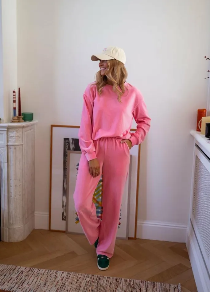 Women039s Clothing Pants and Jeans Easy Clothes Pink Velvet Oscar Pants