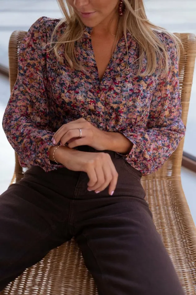 Women039s Clothing Shirts Easy Clothes Patterned Eva Shirt