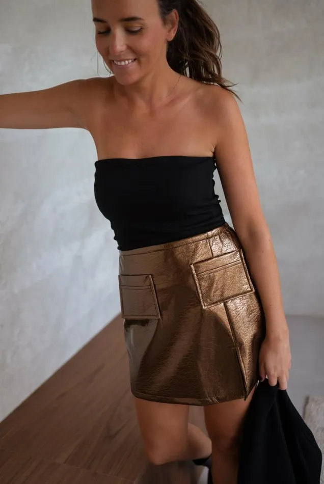 Women039s Clothing Skirts Easy Clothes Bronze Ege Skirt Bronze