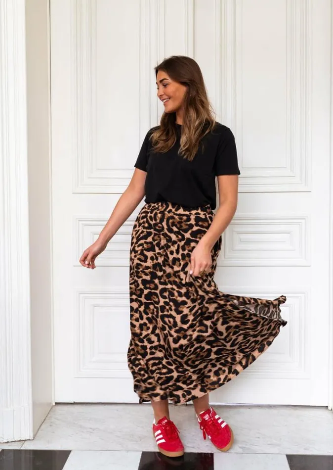 Women039s Clothing Skirts Easy Clothes Leopard Valou Skirt Women039s Clothing Skirts Easy Clothes Leopard Valou Skirt