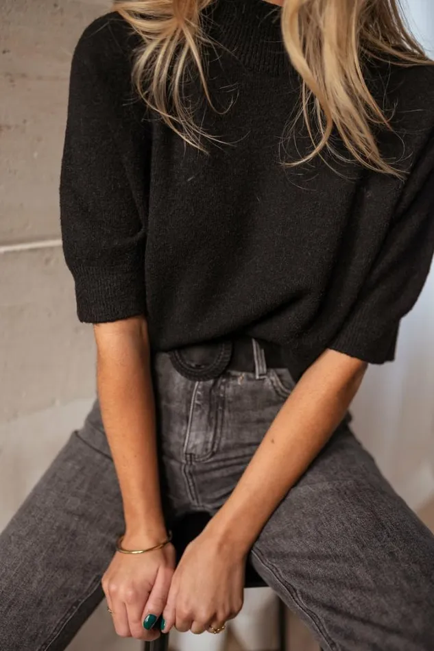 Women039s Clothing Sweaters Easy Clothes Black Clark Sweater Black Women039s Clothing Sweaters Easy Clothes Black Clark Sweater Black