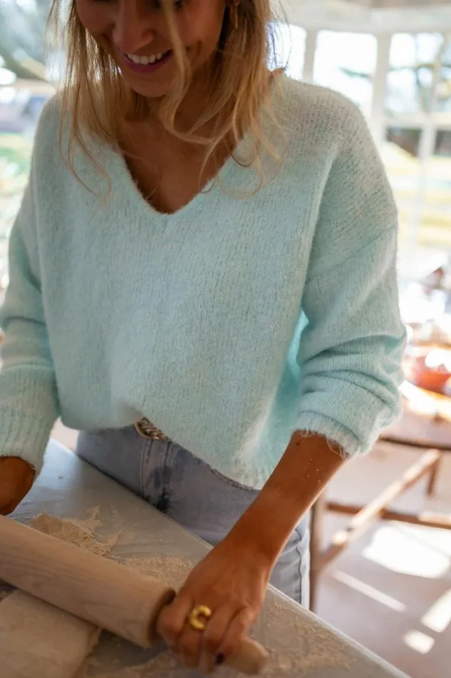 Women039s Clothing Sweaters Easy Clothes Blue Shade Sweater Women039s Clothing Sweaters Easy Clothes Blue Shade Sweater