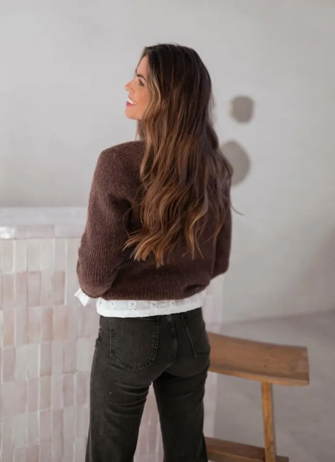 Women039s Clothing Sweaters Easy Clothes Brown Thibaut Sweater Brown