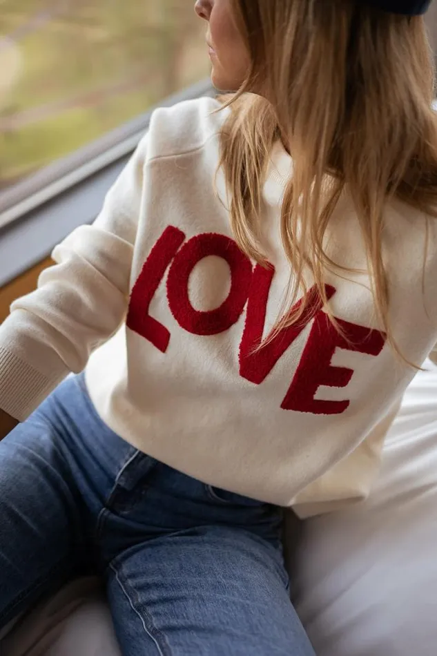 Women039s Clothing Sweaters Easy Clothes Ecru Luza Sweater Women039s Clothing Sweaters Easy Clothes Ecru Luza Sweater
