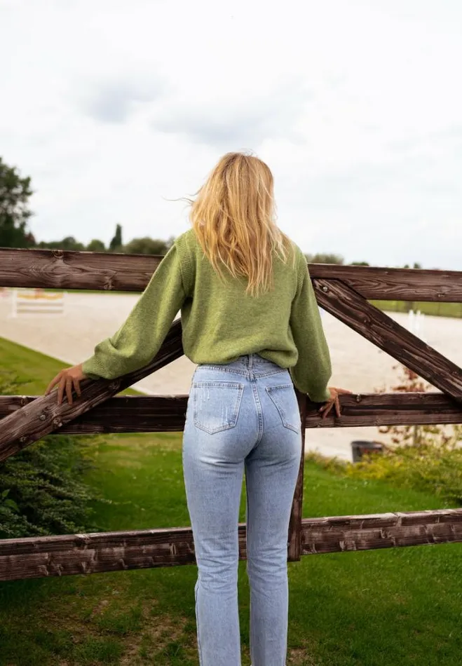 Women039s Clothing Sweaters Easy Clothes Olive Carla Sweater Olive