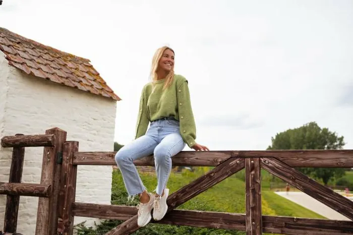 Women039s Clothing Sweaters Easy Clothes Olive Carla Sweater Olive