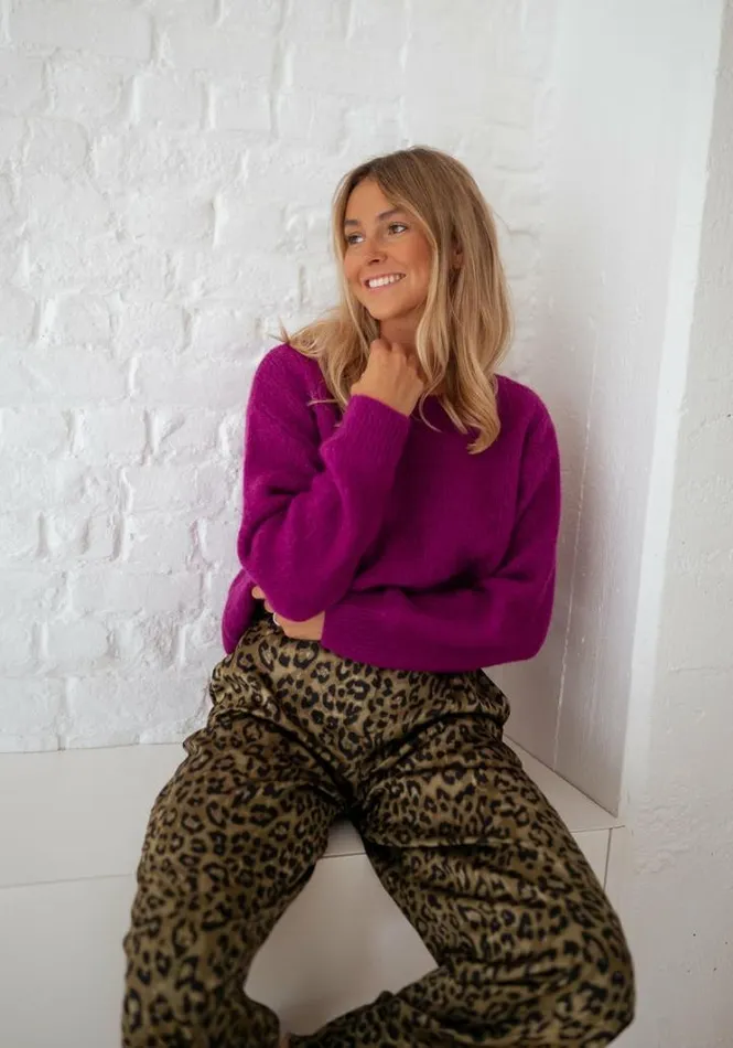 Women039s Clothing Sweaters Easy Clothes Purple Lidy Sweater