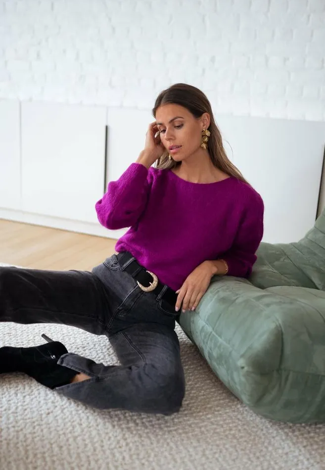 Women039s Clothing Sweaters Easy Clothes Purple Lidy Sweater