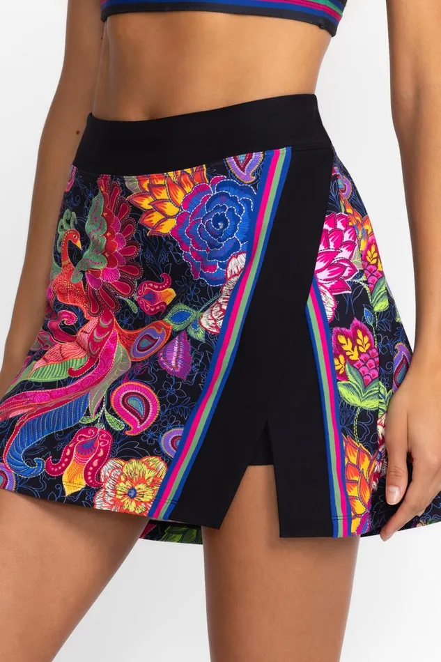 Women Active Johnny Was BEE ACTIVE CROSSOVER TENNIS SKIRT Emberwing