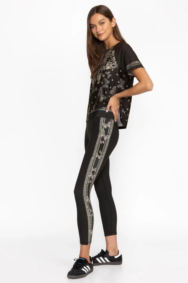 Women Active Johnny Was BEE ACTIVE RIBBED LEGGING WITH POCKETS Farfalla Women Active Johnny Was BEE ACTIVE RIBBED LEGGING WITH POCKETS Farfalla