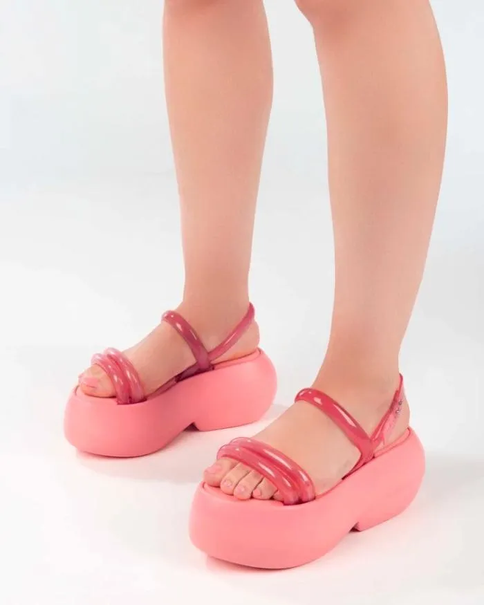 Women Airbubble Platform Pink Melissa Platforms
