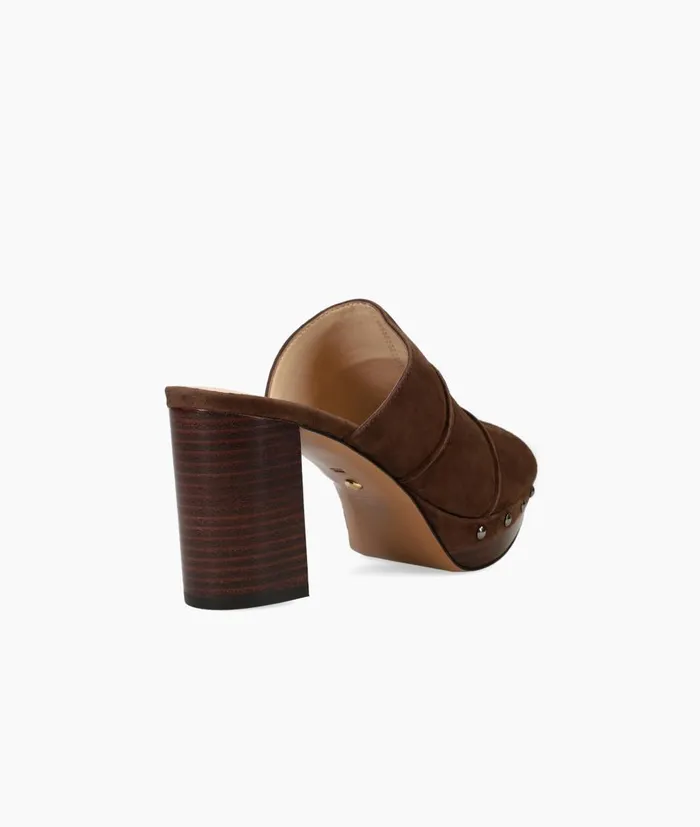 Women Amery Mule 8211 Oak Pelle Moda Platforms Women Amery Mule 8211 Oak Pelle Moda Platforms