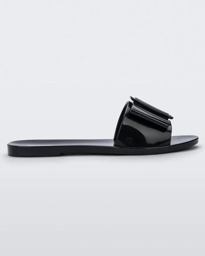 Women Babe Black Melissa Slides