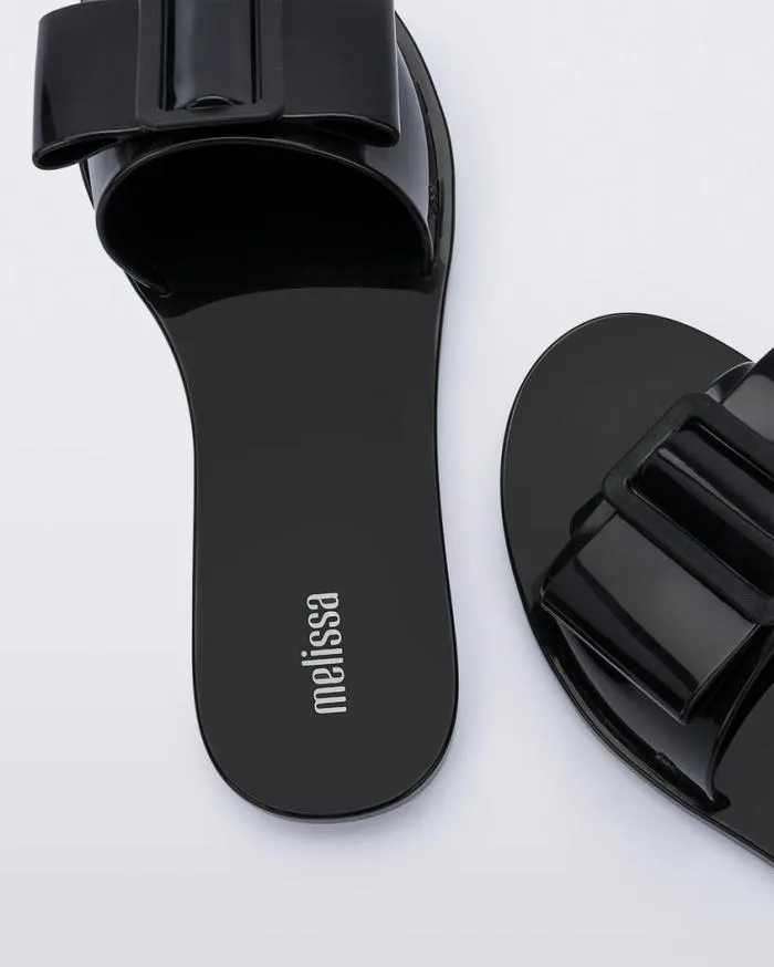 Women Babe Black Melissa Slides